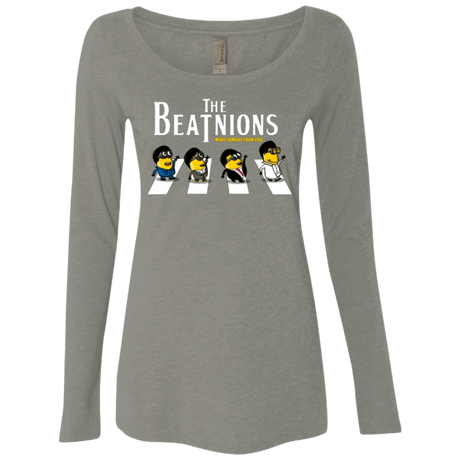 T-Shirts Venetian Grey / Small The Beatnions Women's Triblend Long Sleeve Shirt