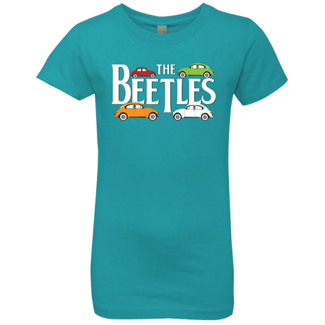 T-Shirts Tahiti Blue / YXS The Beetles Girls Premium T-Shirt