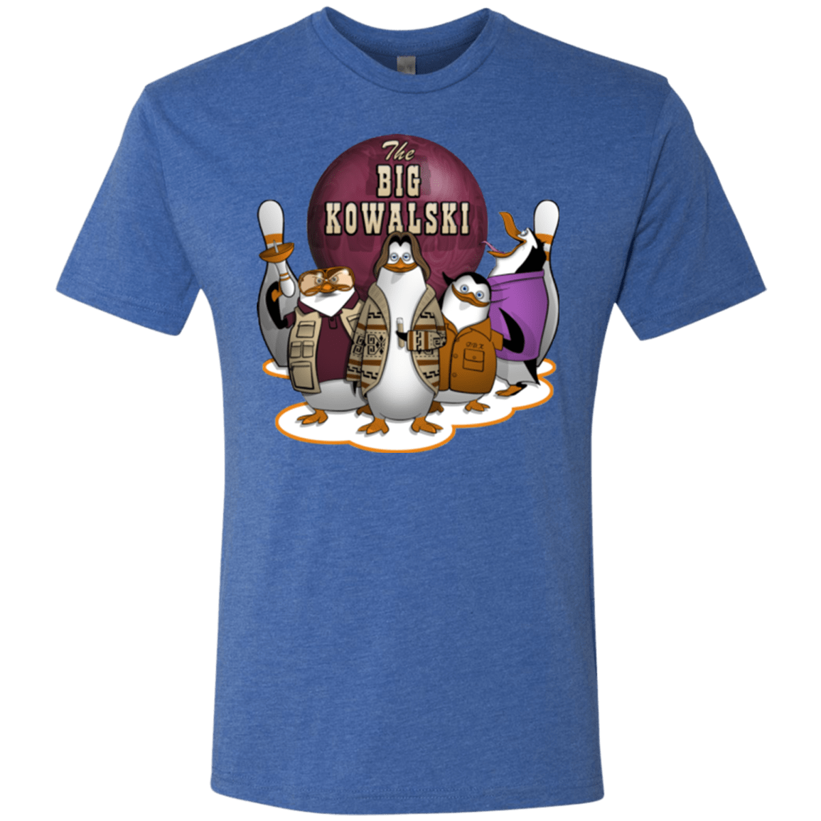 T-Shirts Vintage Royal / Small The Big Kowalski Men's Triblend T-Shirt