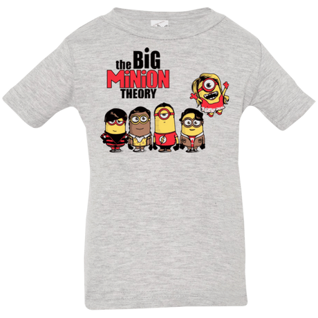 T-Shirts Heather / 6 Months THE BIG MINION THEORY Infant Premium T-Shirt