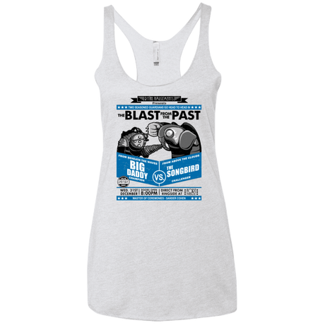T-Shirts Heather White / X-Small THE BLAST FROM THE PAST Women's Triblend Racerback Tank