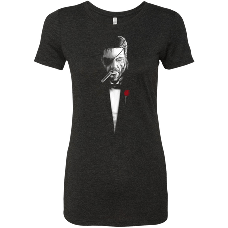 T-Shirts Vintage Black / Small The Boss father Women's Triblend T-Shirt