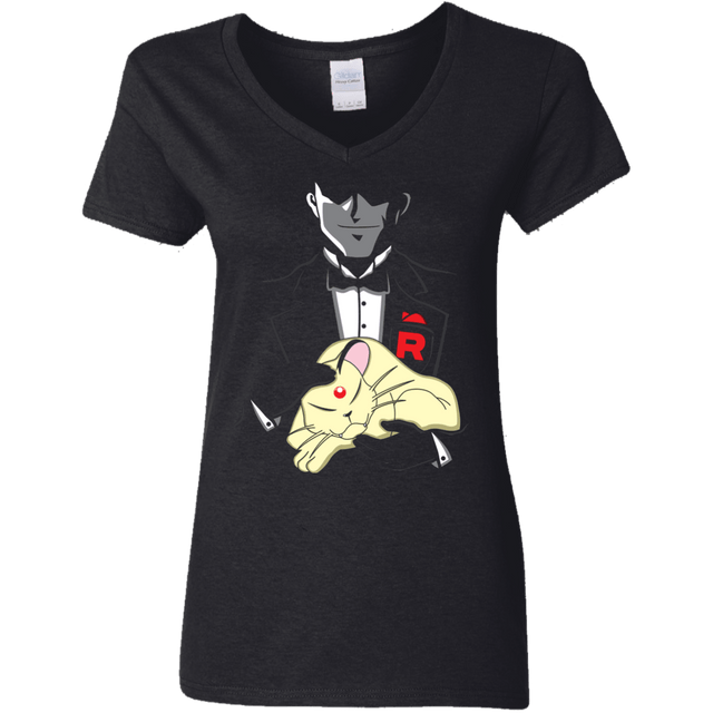 T-Shirts Black / S The Bossfather Women's V-Neck T-Shirt