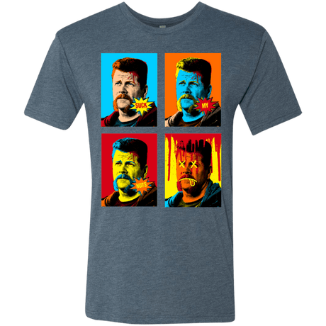 T-Shirts Indigo / Small The Champ Pop Men's Triblend T-Shirt