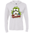 T-Shirts Heather White / X-Small The clooown Triblend Long Sleeve Hoodie Tee