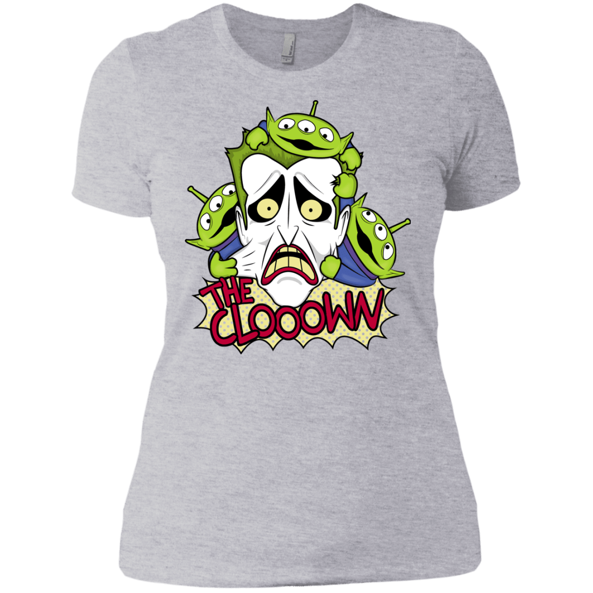T-Shirts Heather Grey / X-Small The clooown Women's Premium T-Shirt