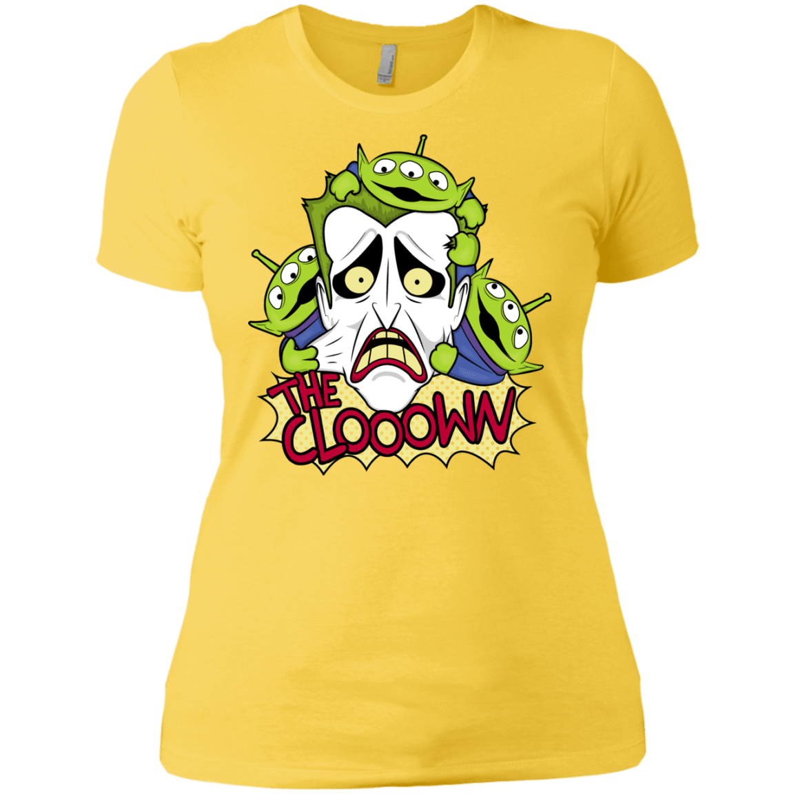 T-Shirts Vibrant Yellow / X-Small The clooown Women's Premium T-Shirt