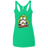 T-Shirts Envy / X-Small The clooown Women's Triblend Racerback Tank