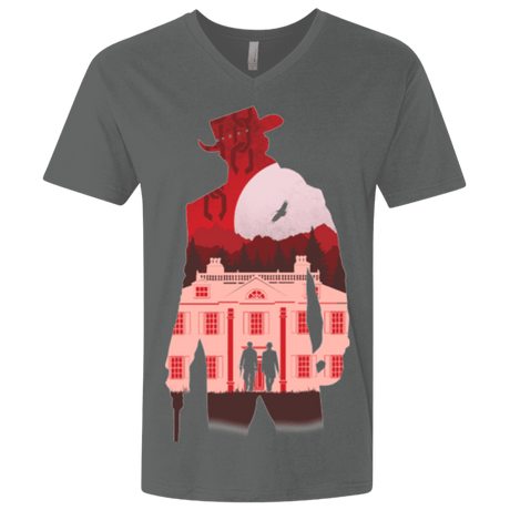 T-Shirts Heavy Metal / X-Small The D is Silent Men's Premium V-Neck