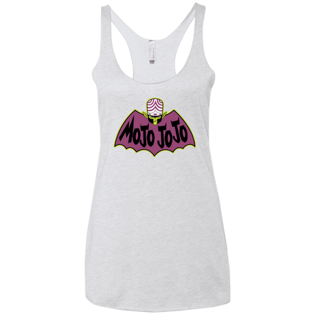 T-Shirts Heather White / X-Small The Dark Ape Women's Triblend Racerback Tank