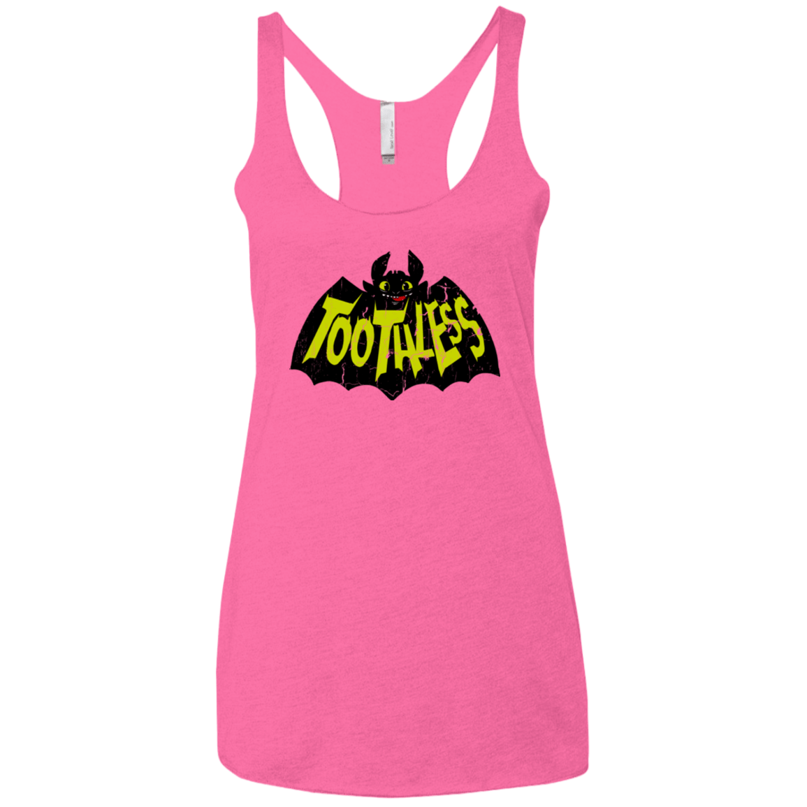 T-Shirts Vintage Pink / X-Small The Dark Dragon Women's Triblend Racerback Tank