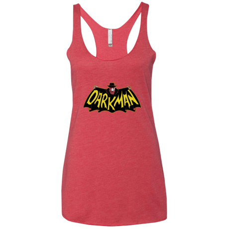T-Shirts Vintage Red / X-Small The Dark Man Women's Triblend Racerback Tank