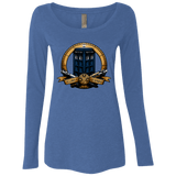 T-Shirts Vintage Royal / Small The Day of the Doctor Women's Triblend Long Sleeve Shirt