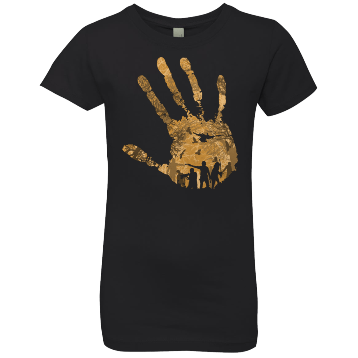 T-Shirts Black / YXS The Dead walk! Girls Premium T-Shirt
