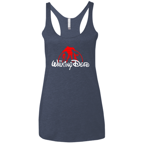T-Shirts Vintage Navy / X-Small The Dead Women's Triblend Racerback Tank