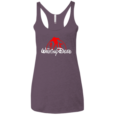 T-Shirts Vintage Purple / X-Small The Dead Women's Triblend Racerback Tank
