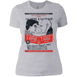 T-Shirts Heather Grey / X-Small The Deer vs The Snake Women's Premium T-Shirt