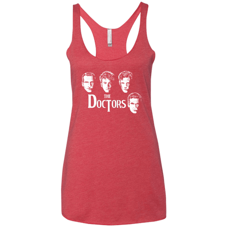 T-Shirts Vintage Red / X-Small The Doctors Women's Triblend Racerback Tank
