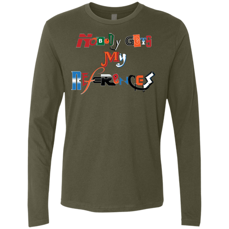 T-Shirts Military Green / Small The Enigma of a Fan Men's Premium Long Sleeve