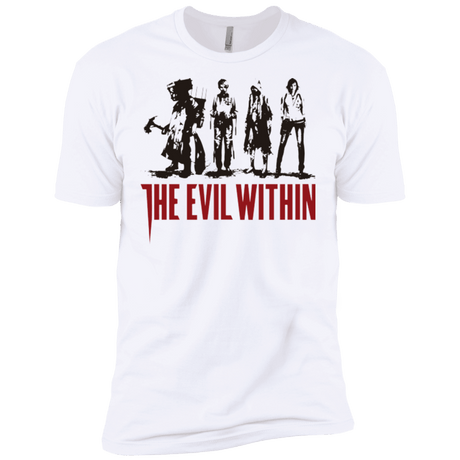 T-Shirts White / X-Small The Evil Within Men's Premium T-Shirt