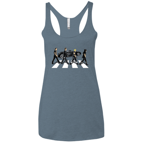 T-Shirts Indigo / X-Small The Finals Women's Triblend Racerback Tank