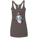 T-Shirts Macchiato / X-Small The Fist Women's Triblend Racerback Tank