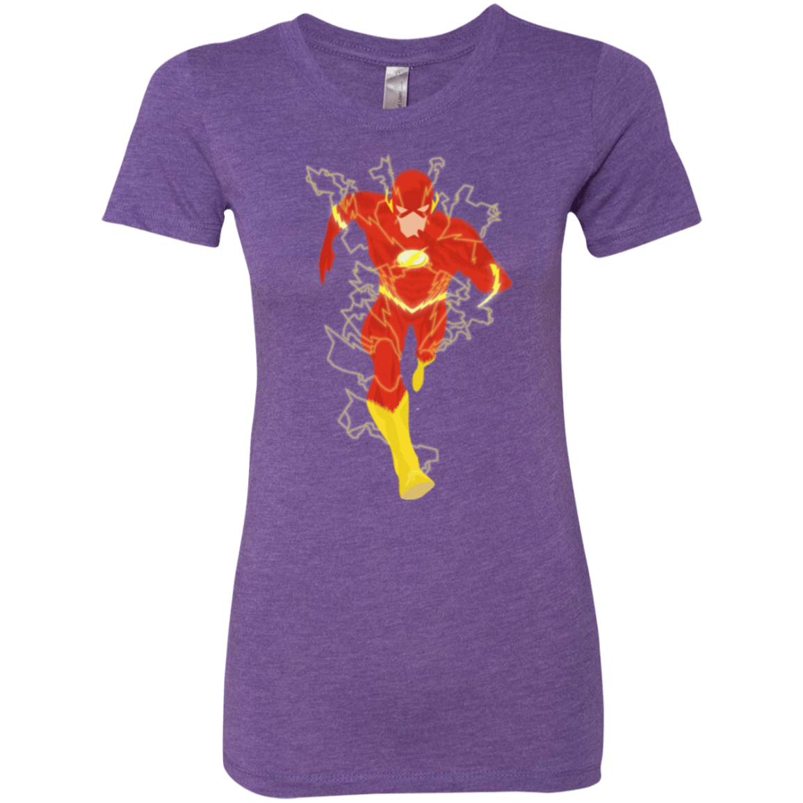 T-Shirts Purple Rush / Small The Flash Women's Triblend T-Shirt