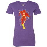 T-Shirts Purple Rush / Small The Flash Women's Triblend T-Shirt