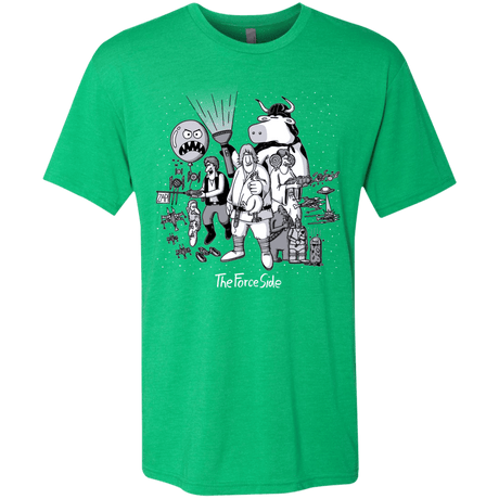 T-Shirts Envy / Small The Force Side Men's Triblend T-Shirt