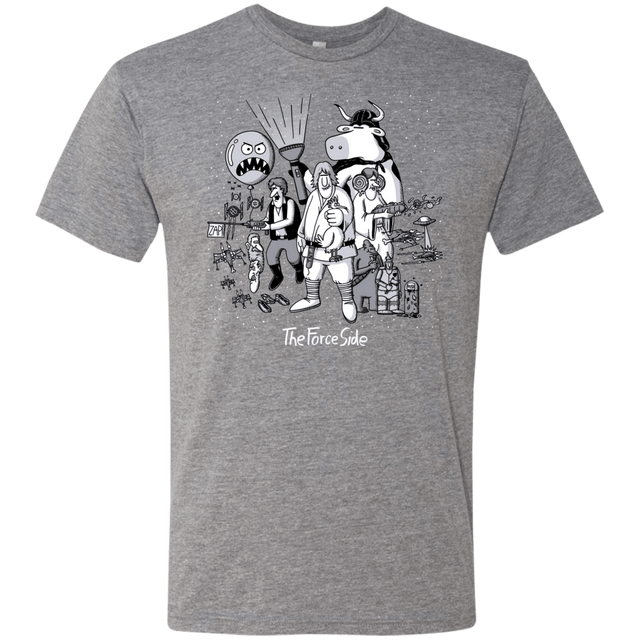 T-Shirts Premium Heather / Small The Force Side Men's Triblend T-Shirt