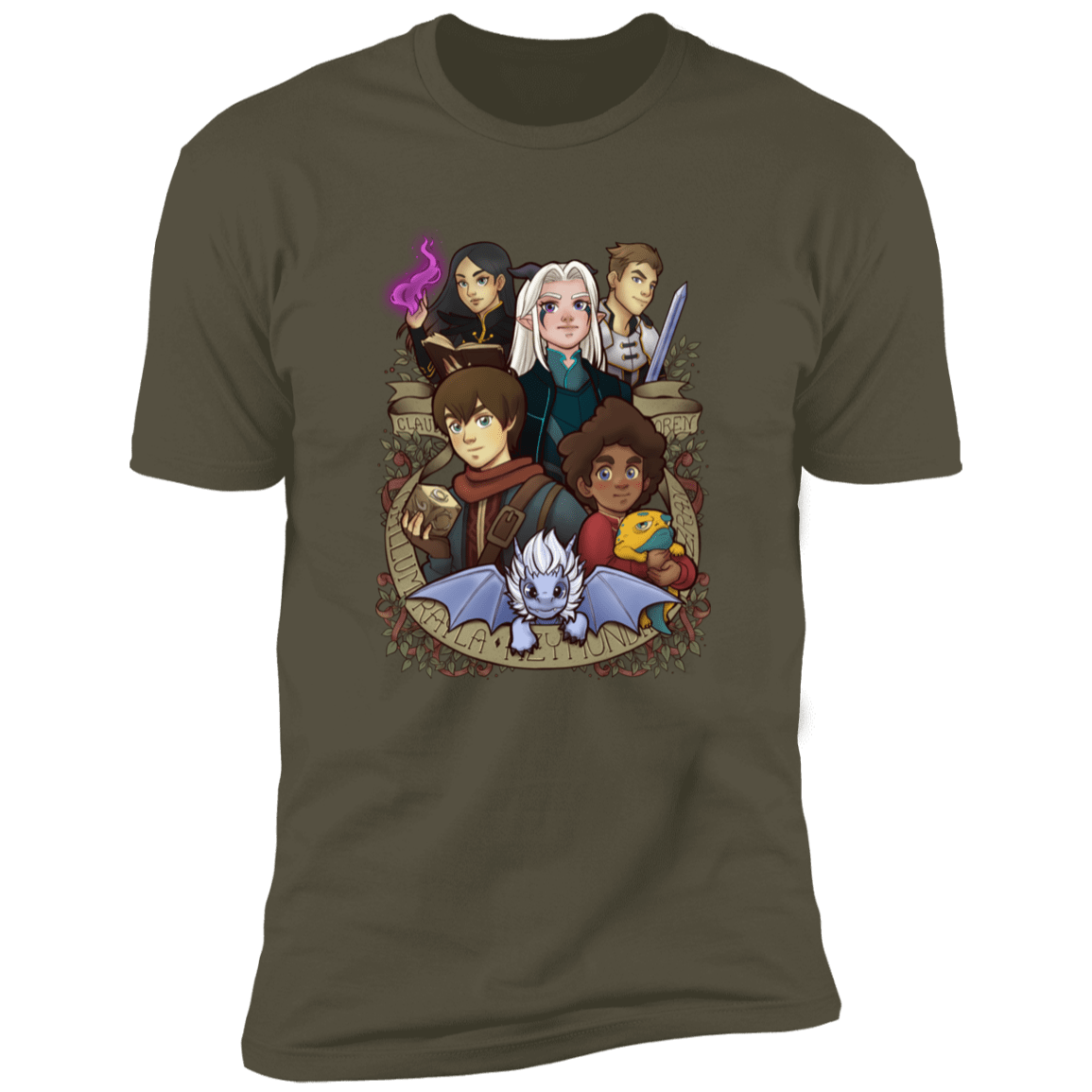 T-Shirts Military Green / S The Future King Men's Premium T-Shirt