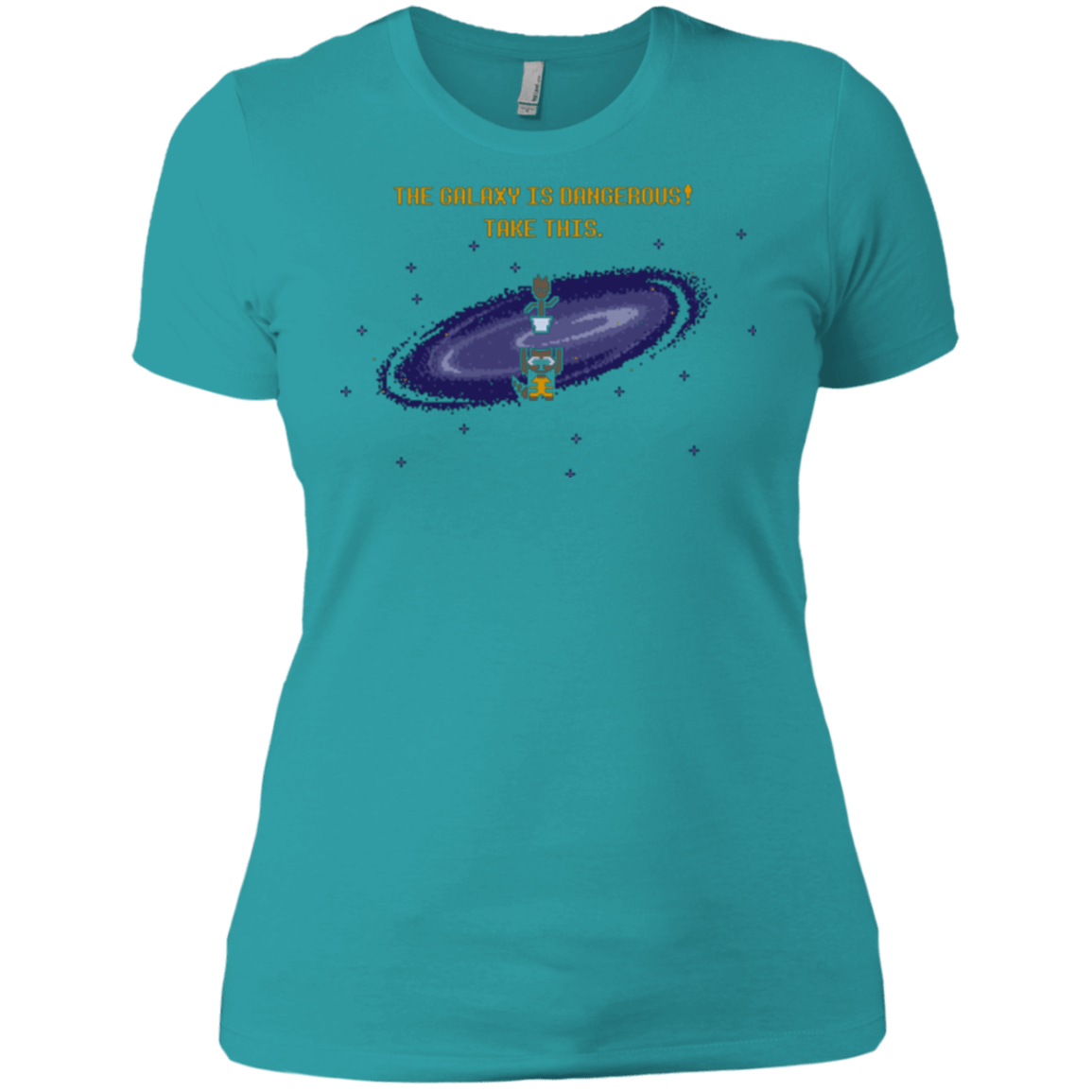 T-Shirts Tahiti Blue / X-Small The Galaxy is Dangerous Women's Premium T-Shirt
