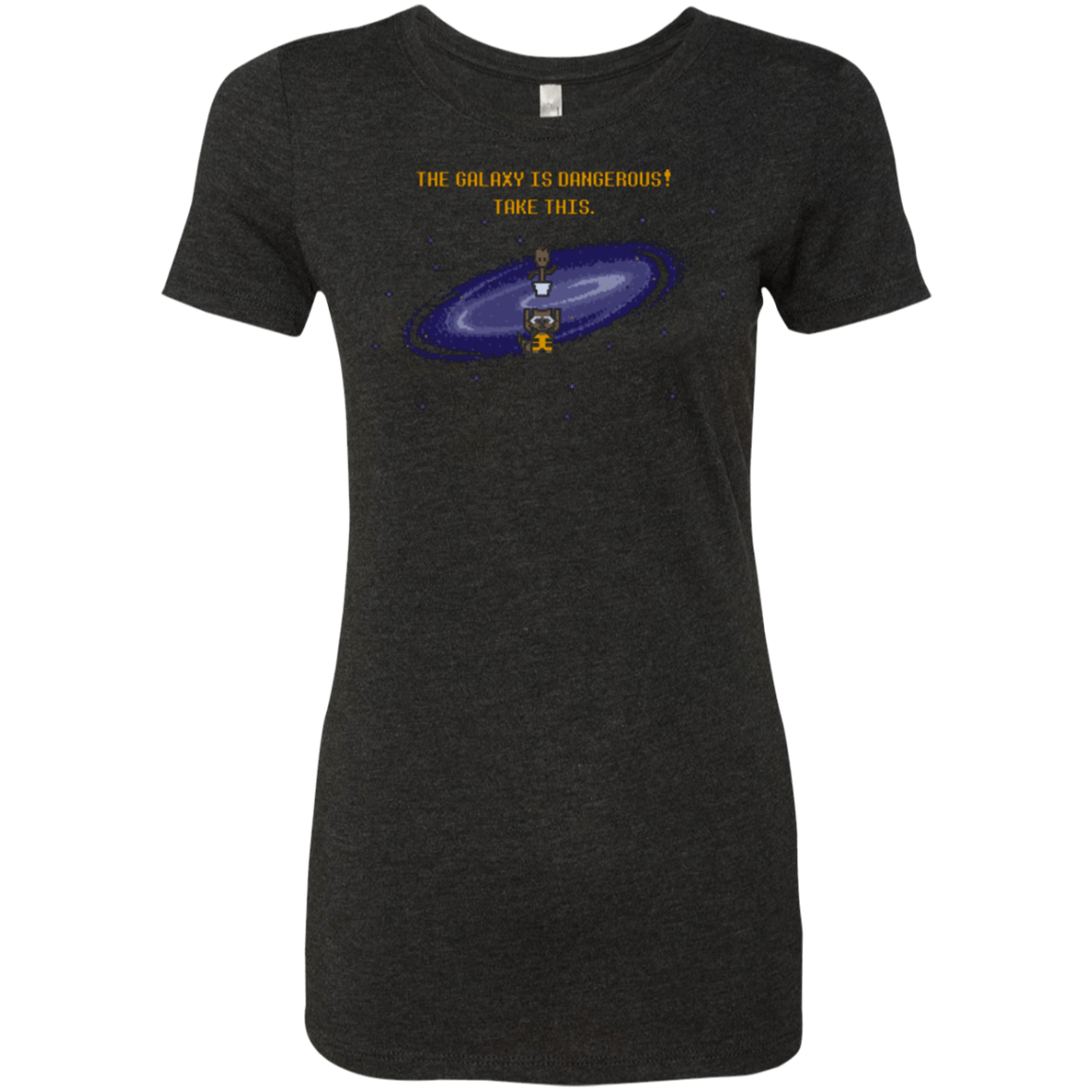 T-Shirts Vintage Black / Small The Galaxy is Dangerous Women's Triblend T-Shirt