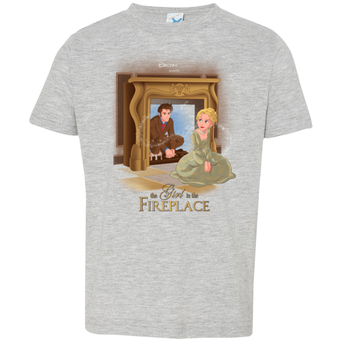 T-Shirts Heather / 2T The Girl In The Fireplace Toddler Premium T-Shirt
