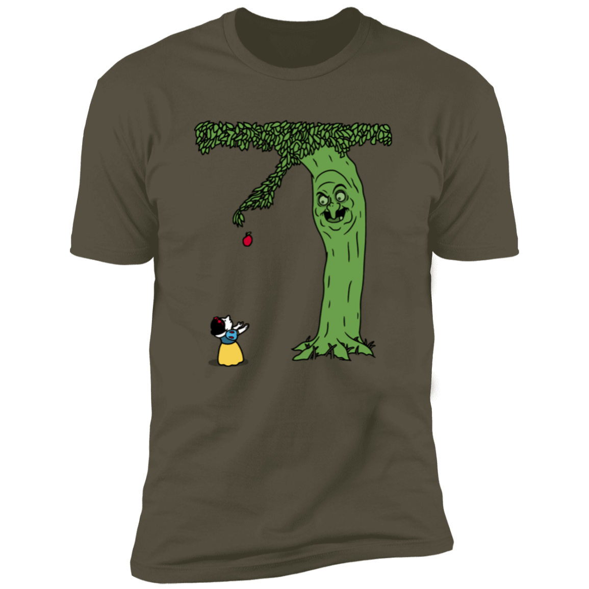 T-Shirts Military Green / S The Giving Witch Men's Premium T-Shirt