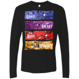 T-Shirts Black / Small The Good, Bad, Smart and Hungry Men's Premium Long Sleeve