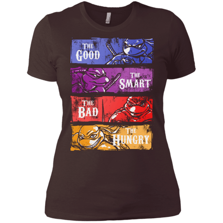 T-Shirts Dark Chocolate / X-Small The Good, Bad, Smart and Hungry Women's Premium T-Shirt