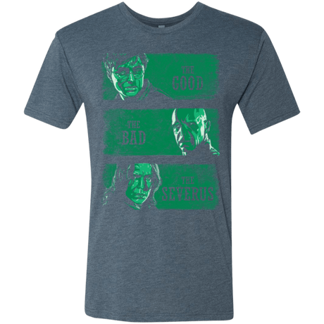 T-Shirts Indigo / Small The Good the Bad and the Severus Men's Triblend T-Shirt