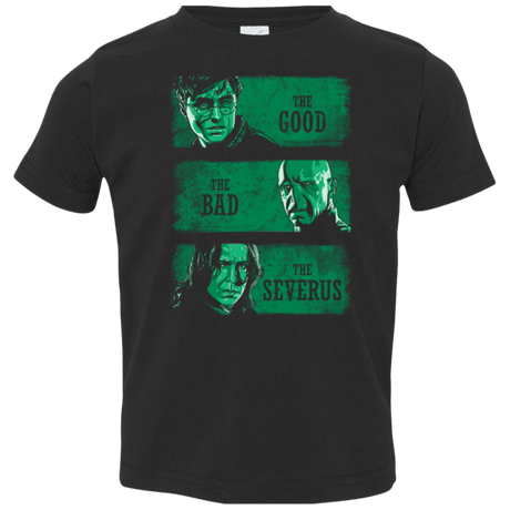 T-Shirts Black / 2T The Good the Bad and the Severus Toddler Premium T-Shirt