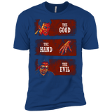T-Shirts Royal / X-Small The Good the Hand and the Evil Men's Premium T-Shirt
