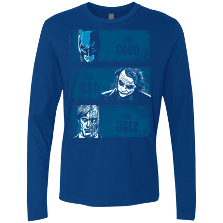 T-Shirts Royal / Small The Good the Mad and the Ugly Men's Premium Long Sleeve