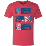 T-Shirts Vintage Red / Small The Good the Mad and the Ugly Men's Triblend T-Shirt