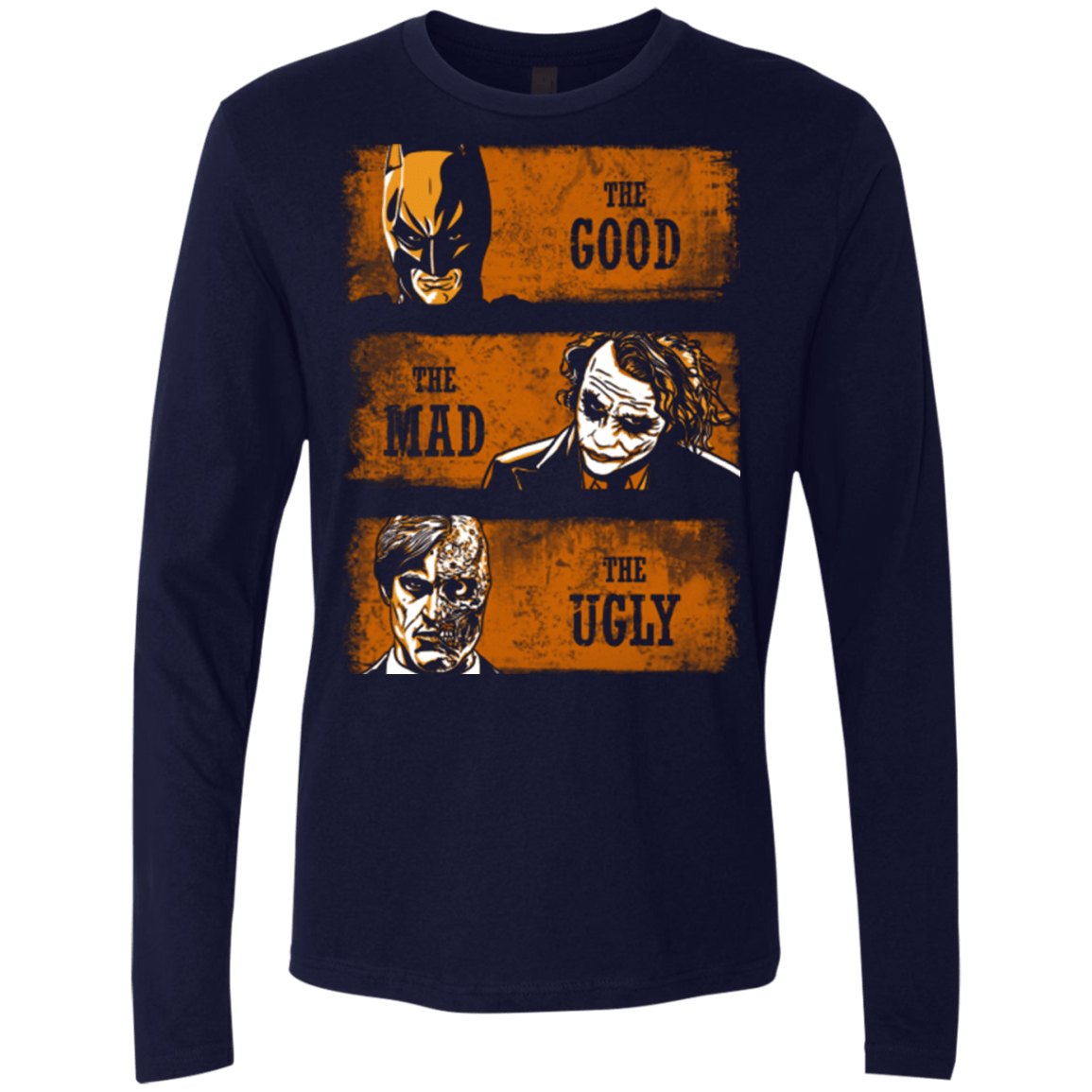 T-Shirts Midnight Navy / Small The Good the Mad and the Ugly2 Men's Premium Long Sleeve