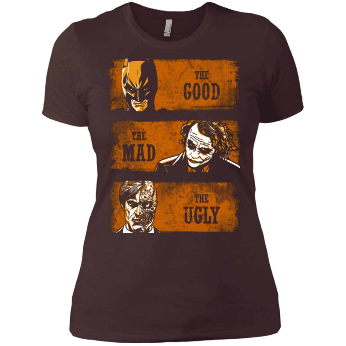 T-Shirts Dark Chocolate / X-Small The Good the Mad and the Ugly2 Women's Premium T-Shirt
