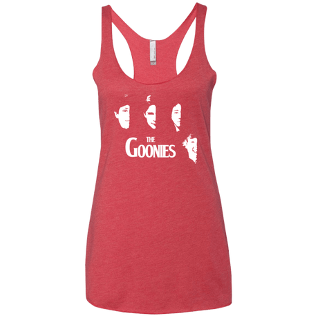 T-Shirts Vintage Red / X-Small The Goonies Women's Triblend Racerback Tank