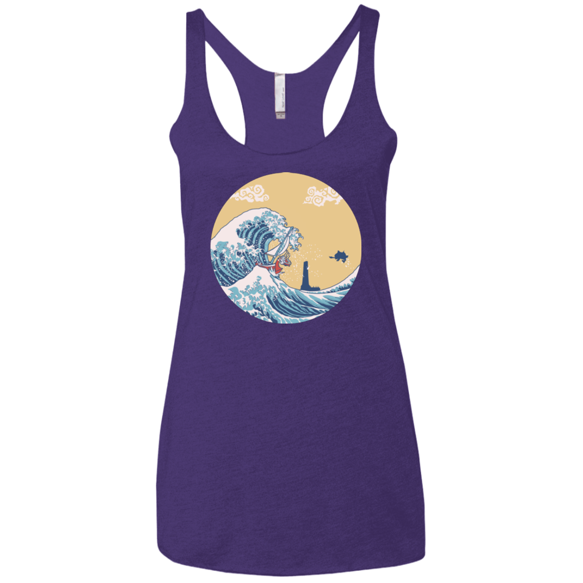 T-Shirts Purple / X-Small The Great Sea Women's Triblend Racerback Tank