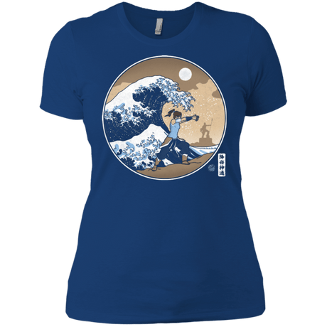 T-Shirts Royal / X-Small The Great Wave of Republic City Women's Premium T-Shirt