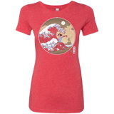 T-Shirts Vintage Red / Small The Great Wave of Republic City Women's Triblend T-Shirt