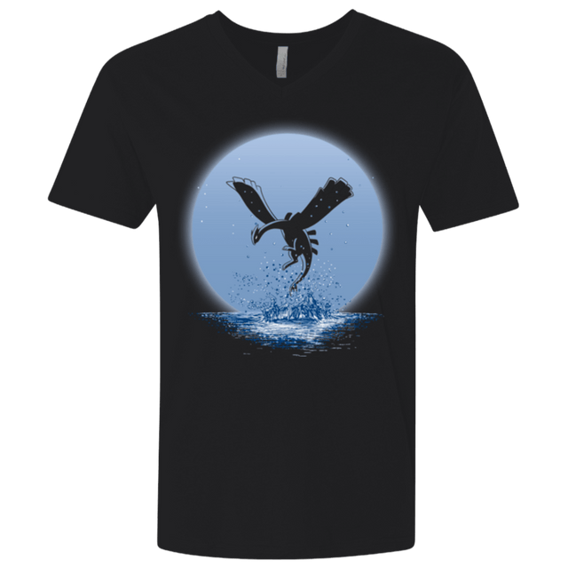 T-Shirts Black / X-Small The Guardian of the Sea (2) Men's Premium V-Neck