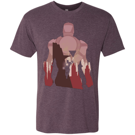 T-Shirts Vintage Purple / Small The Heronnaire Men's Triblend T-Shirt